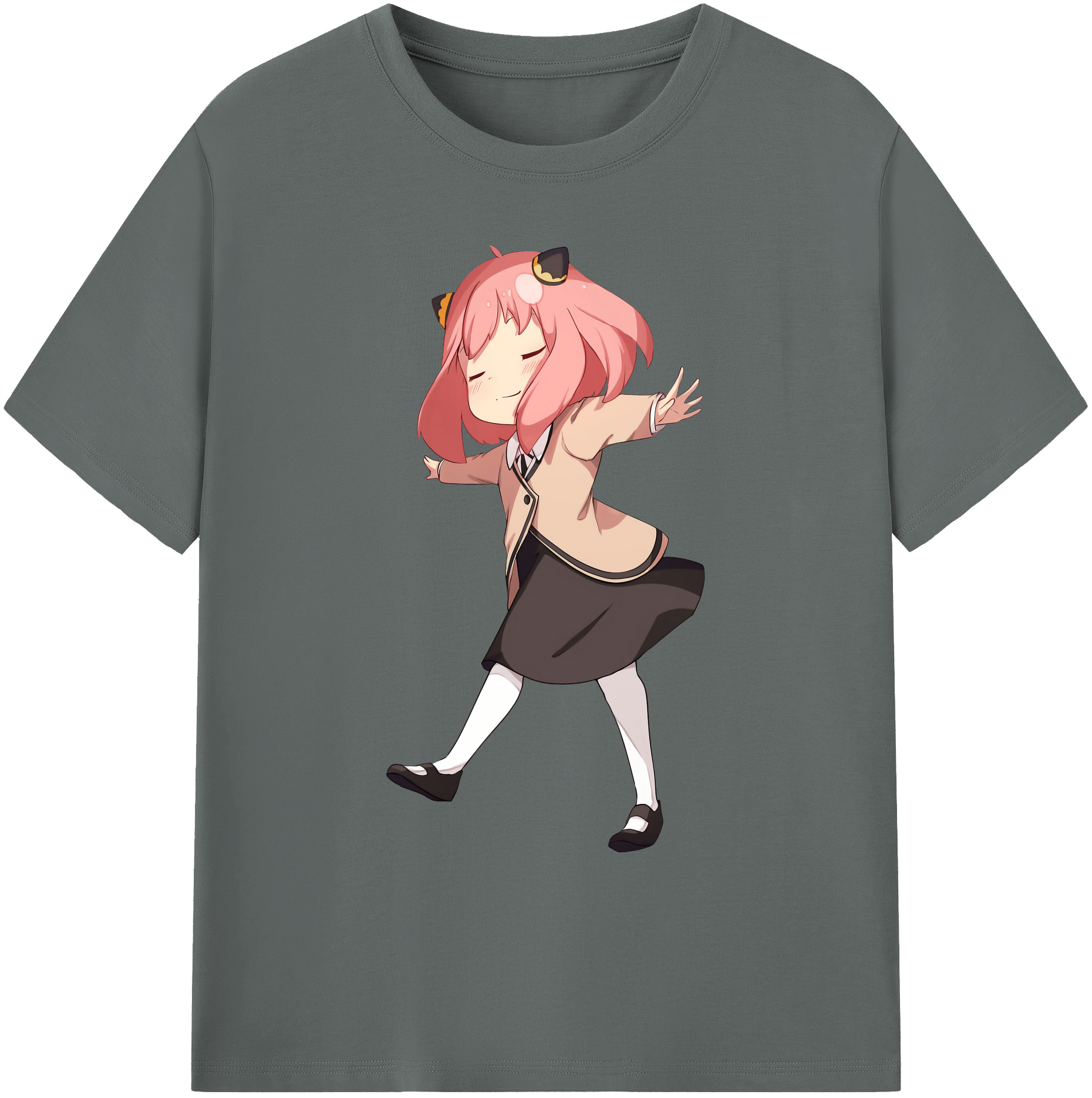 （画像用） SPY×FAMILY间谍家家酒 綿100％ メンズ半袖Tシャツ｜肌触りやわらか＆通気性